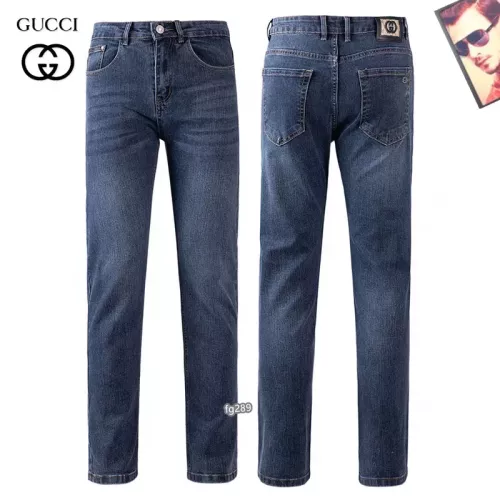 Replica Gucci Jeans For Men #1321289 $42.00 USD for Wholesale