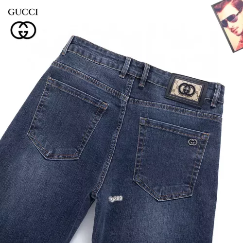 Replica Gucci Jeans For Men #1321289 $42.00 USD for Wholesale