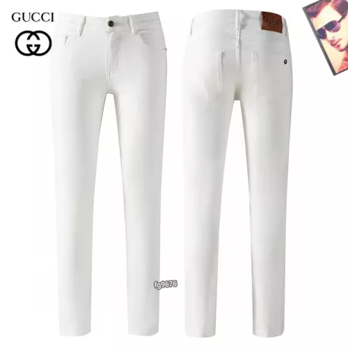 Replica Gucci Jeans For Men #1321297 $42.00 USD for Wholesale