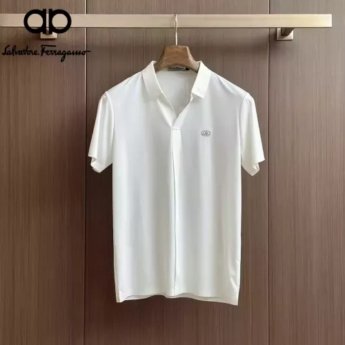 Cheap Salvatore Ferragamo Shirts Short Sleeved For Men #1321379, $$52.00 USD On Salvatore Ferragamo Shirts