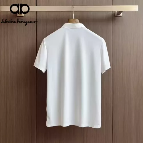 Replica Salvatore Ferragamo Shirts Short Sleeved For Men #1321379 $52.00 USD for Wholesale
