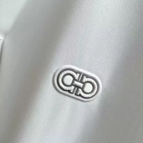 Replica Salvatore Ferragamo Shirts Short Sleeved For Men #1321379 $52.00 USD for Wholesale