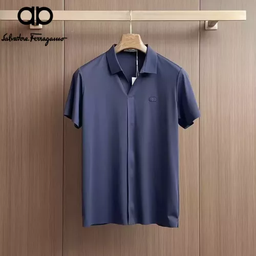 Cheap Salvatore Ferragamo Shirts Short Sleeved For Men #1321382, $$52.00 USD On Salvatore Ferragamo Shirts