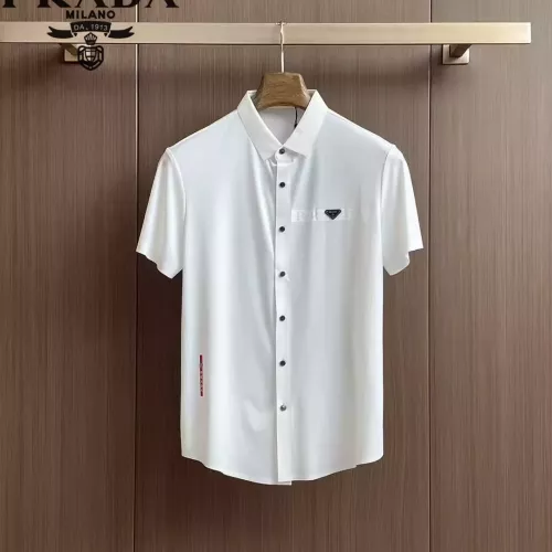 Cheap Prada Shirts Short Sleeved For Men #1321385, $$52.00 USD On Prada Shirts