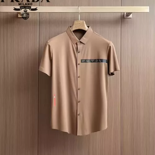 Cheap Prada Shirts Short Sleeved For Men #1321387, $$52.00 USD On Prada Shirts