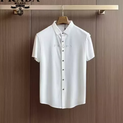 Cheap Prada Shirts Short Sleeved For Men #1321389, $$52.00 USD On Prada Shirts