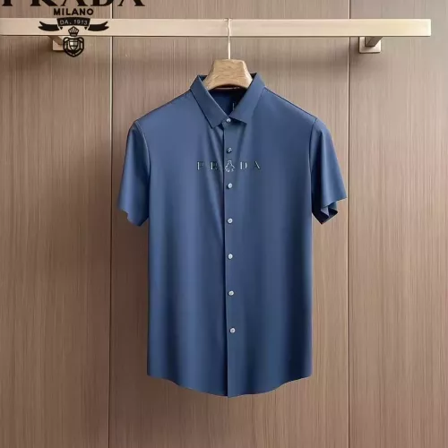 Cheap Prada Shirts Short Sleeved For Men #1321391, $$52.00 USD On Prada Shirts