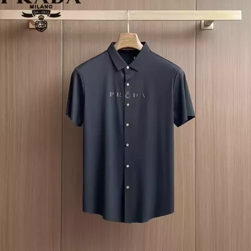 Cheap Prada Shirts Short Sleeved For Men #1321392, $$52.00 USD On Prada Shirts