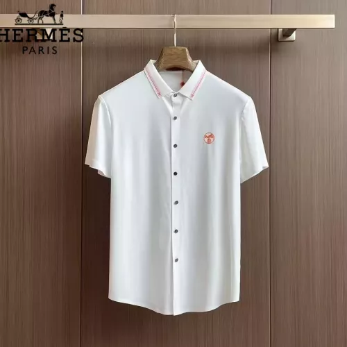 Cheap Hermes Shirts Short Sleeved For Men #1321395, $$52.00 USD On Hermes Shirts