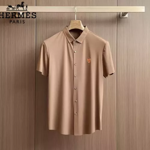 Cheap Hermes Shirts Short Sleeved For Men #1321397, $$52.00 USD On Hermes Shirts