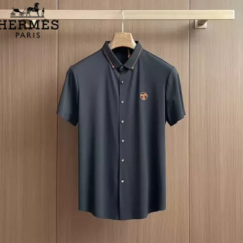 Cheap Hermes Shirts Short Sleeved For Men #1321398, $$52.00 USD On Hermes Shirts