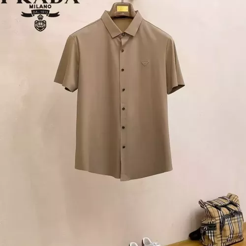 Cheap Prada Shirts Short Sleeved For Men #1321401, $$52.00 USD On Prada Shirts