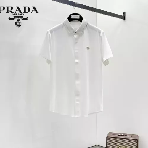 Cheap Prada Shirts Short Sleeved For Men #1321411, $$52.00 USD On Prada Shirts