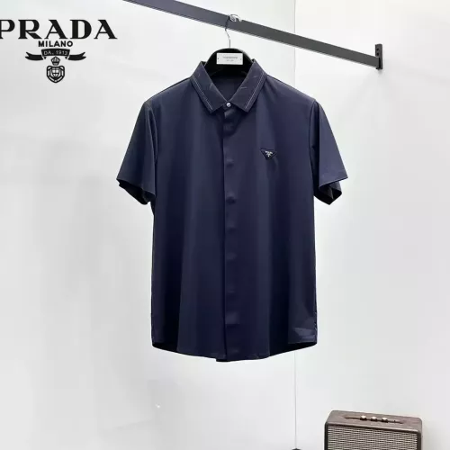 Cheap Prada Shirts Short Sleeved For Men #1321415, $$52.00 USD On Prada Shirts