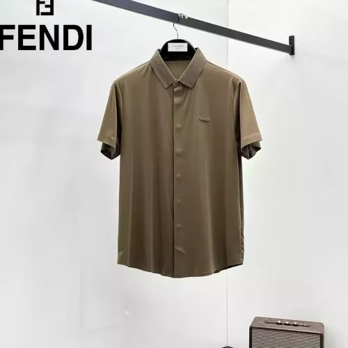 Cheap Fendi Shirts Short Sleeved For Men #1321421, $$52.00 USD On Fendi Shirts