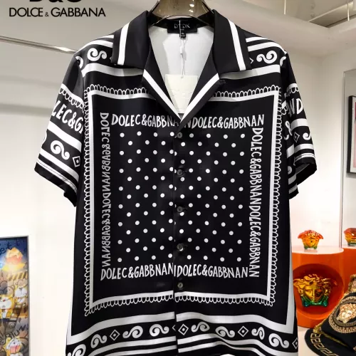 Replica Dolce & Gabbana D&G Tracksuits Short Sleeved For Men #1321443 $76.00 USD for Wholesale