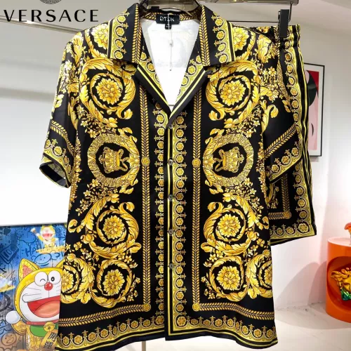 Cheap Versace Tracksuits Short Sleeved For Men #1321446, $$76.00 USD On Versace Tracksuits