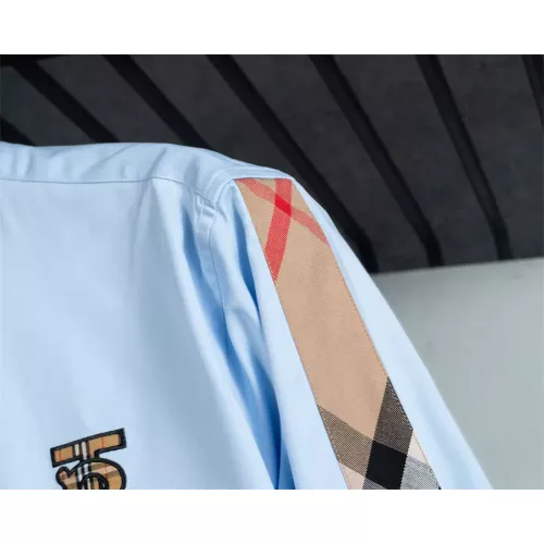 Replica Burberry Shirts Long Sleeved For Men #1321460 $40.00 USD for Wholesale