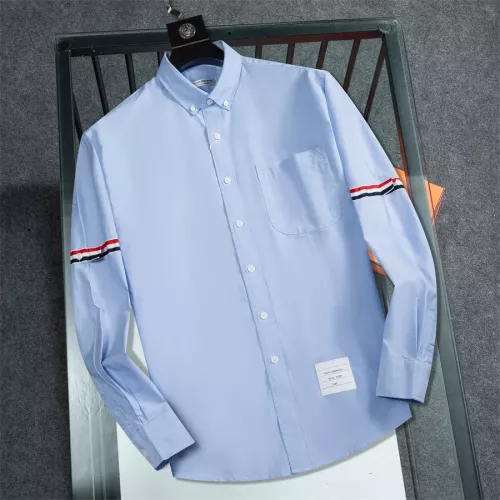 Cheap Thom Browne TB Shirts Long Sleeved For Men #1321462, $$40.00 USD On Thom Browne TB Shirts