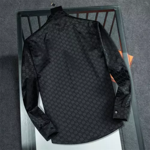 Replica Gucci Shirts Long Sleeved For Men #1321471 $48.00 USD for Wholesale