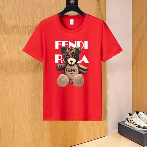 Cheap Fendi T-Shirts Short Sleeved For Unisex #1321558, $$34.00 USD On Fendi T-Shirts