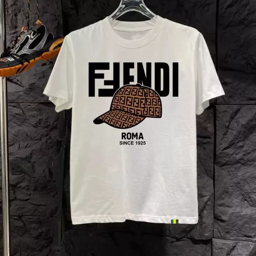 Cheap Fendi T-Shirts Short Sleeved For Men #1321621, $$40.00 USD On Fendi T-Shirts