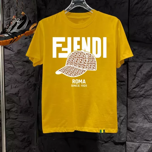Cheap Fendi T-Shirts Short Sleeved For Men #1321625, $$40.00 USD On Fendi T-Shirts