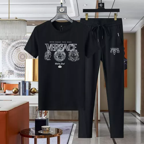 Cheap Versace Tracksuits Short Sleeved For Men #1321648, $$64.00 USD On Versace Tracksuits