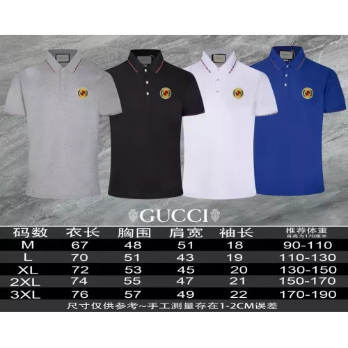 Replica Gucci T-Shirts Short Sleeved For Men #1321651 $45.00 USD for Wholesale