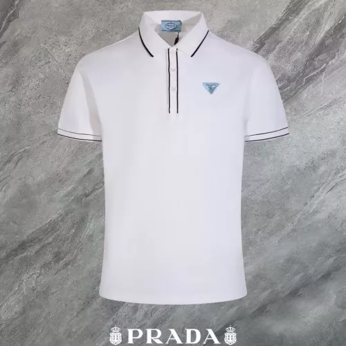 Cheap Prada T-Shirts Short Sleeved For Men #1321655, $$45.00 USD On Prada T-Shirts