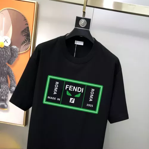 Replica Fendi T-Shirts Short Sleeved For Men #1321787 $40.00 USD for Wholesale