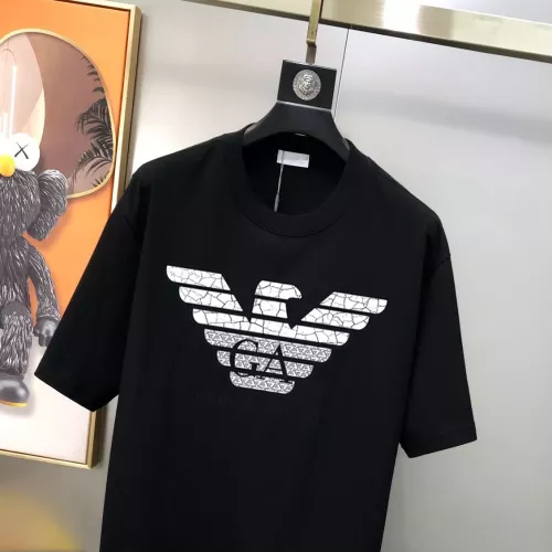 Replica Armani T-Shirts Short Sleeved For Men #1321793 $40.00 USD for Wholesale