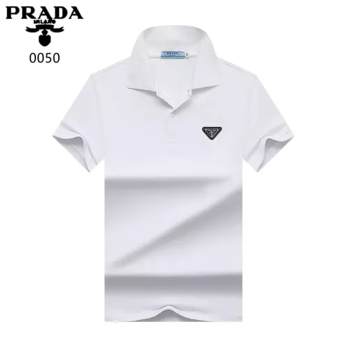 Cheap Prada T-Shirts Short Sleeved For Men #1321905, $$32.00 USD On Prada T-Shirts