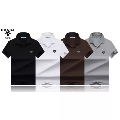 Replica Prada T-Shirts Short Sleeved For Men #1321907 $32.00 USD for Wholesale