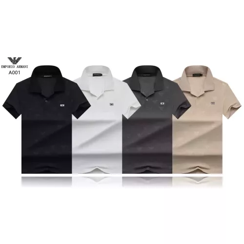 Replica Armani T-Shirts Short Sleeved For Men #1321920 $32.00 USD for Wholesale