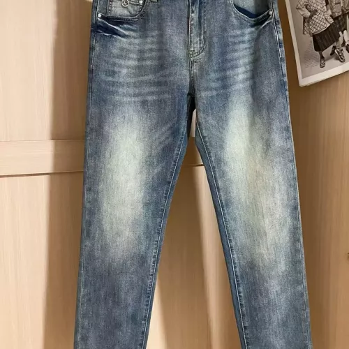 Replica Philipp Plein PP Jeans For Men #1321992 $48.00 USD for Wholesale