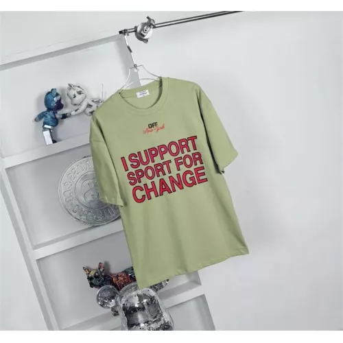 Cheap Off-White T-Shirts Short Sleeved For Unisex #1322069, $$32.00 USD On Off-White T-Shirts