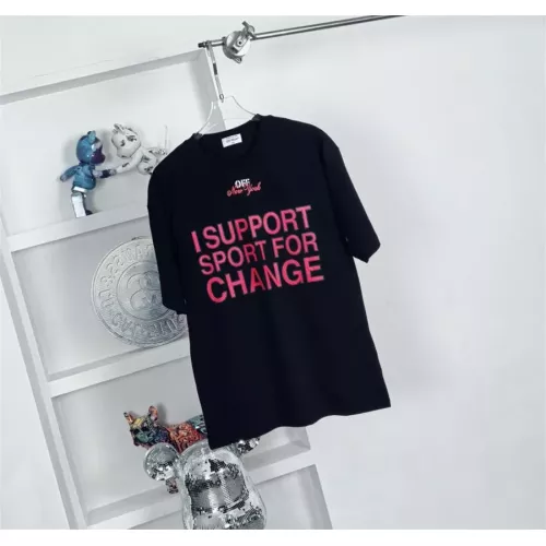 Cheap Off-White T-Shirts Short Sleeved For Unisex #1322071, $$32.00 USD On Off-White T-Shirts