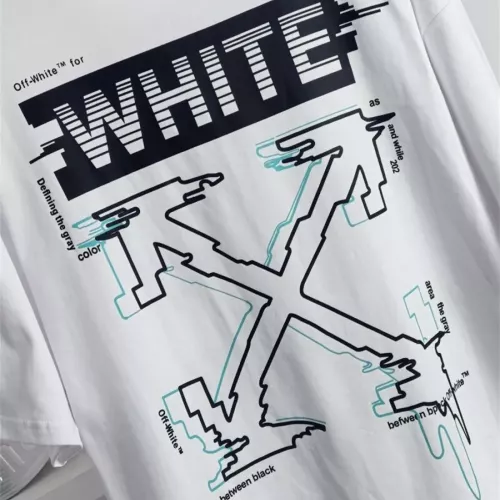 Replica Off-White T-Shirts Short Sleeved For Unisex #1322075 $32.00 USD for Wholesale