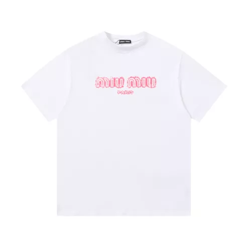 Cheap MIU MIU T-Shirts Short Sleeved For Unisex #1322500, $$32.00 USD On MIU MIU T-Shirts