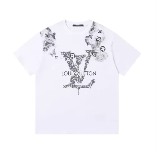 Cheap Louis Vuitton LV T-Shirts Short Sleeved For Unisex #1322658, $$34.00 USD On Louis Vuitton LV T-Shirts