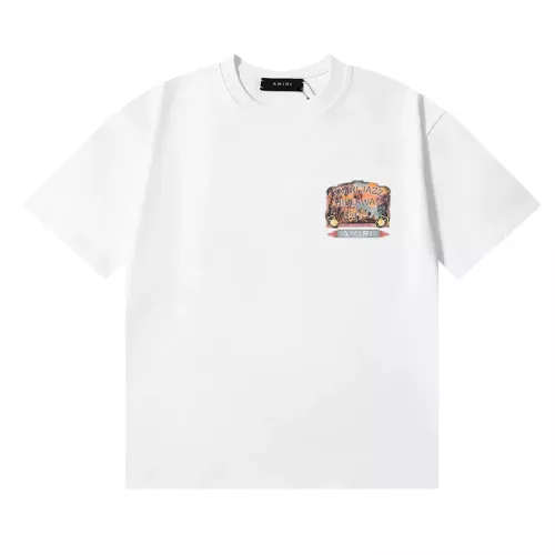 Replica Amiri T-Shirts Short Sleeved For Unisex #1322706 $29.00 USD for Wholesale