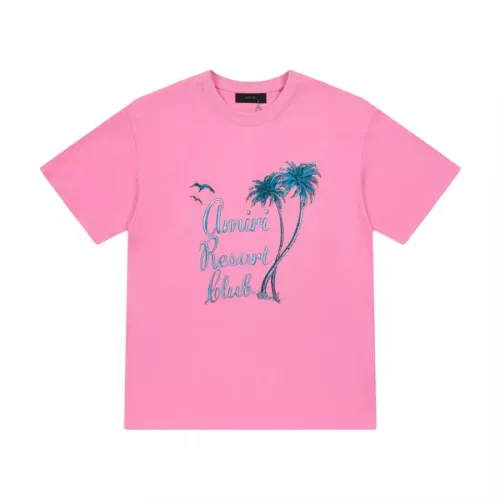 Cheap Amiri T-Shirts Short Sleeved For Unisex #1322723, $$38.00 USD On Amiri T-Shirts