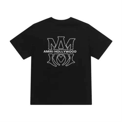 Cheap Amiri T-Shirts Short Sleeved For Unisex #1322727, $$38.00 USD On Amiri T-Shirts