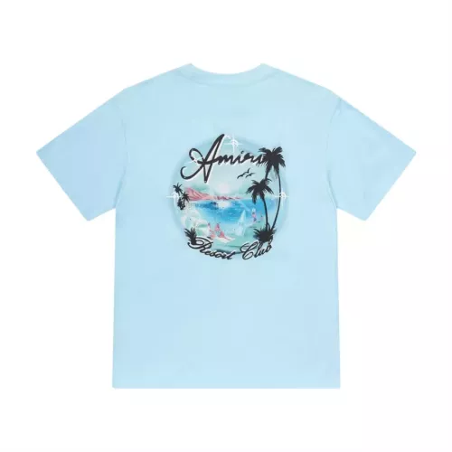 Cheap Amiri T-Shirts Short Sleeved For Unisex #1322734, $$38.00 USD On Amiri T-Shirts