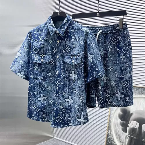 Cheap Louis Vuitton LV Tracksuits Short Sleeved For Men #1322996, $$82.00 USD On Louis Vuitton LV Tracksuits