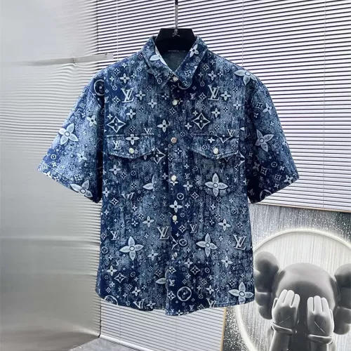 Replica Louis Vuitton LV Tracksuits Short Sleeved For Men #1322996 $82.00 USD for Wholesale