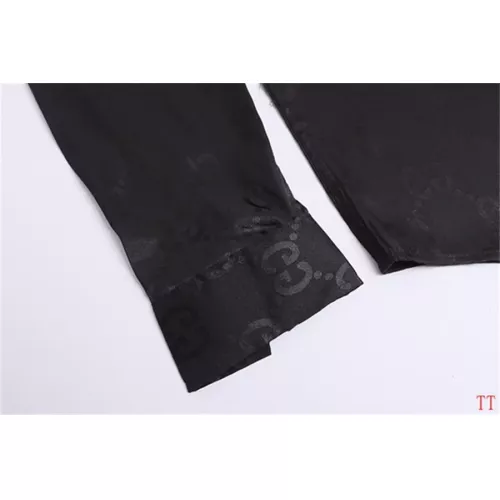 Replica Gucci Shirts Long Sleeved For Men #1323164 $42.00 USD for Wholesale