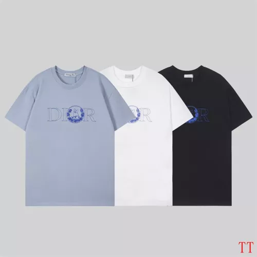 Replica Christian Dior T-Shirts Short Sleeved For Unisex #1323168 $32.00 USD for Wholesale