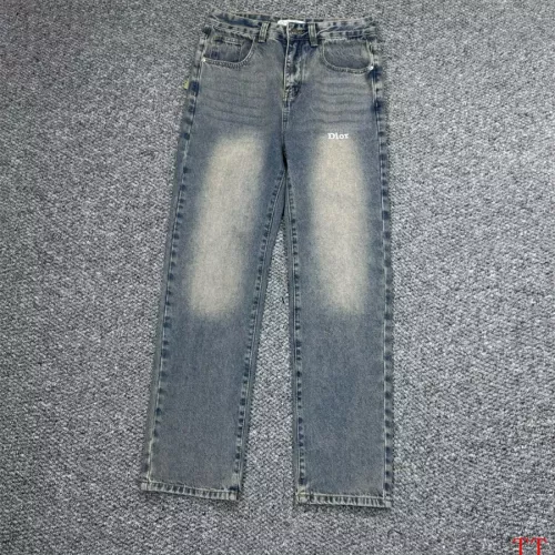 Replica Christian Dior Jeans For Men #1323174 $64.00 USD for Wholesale